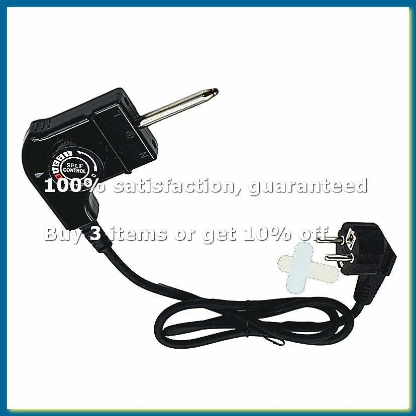 EU Plug Temperature Control Power Cord, Electric Baking Tray Oven Adjustable Cable European Style