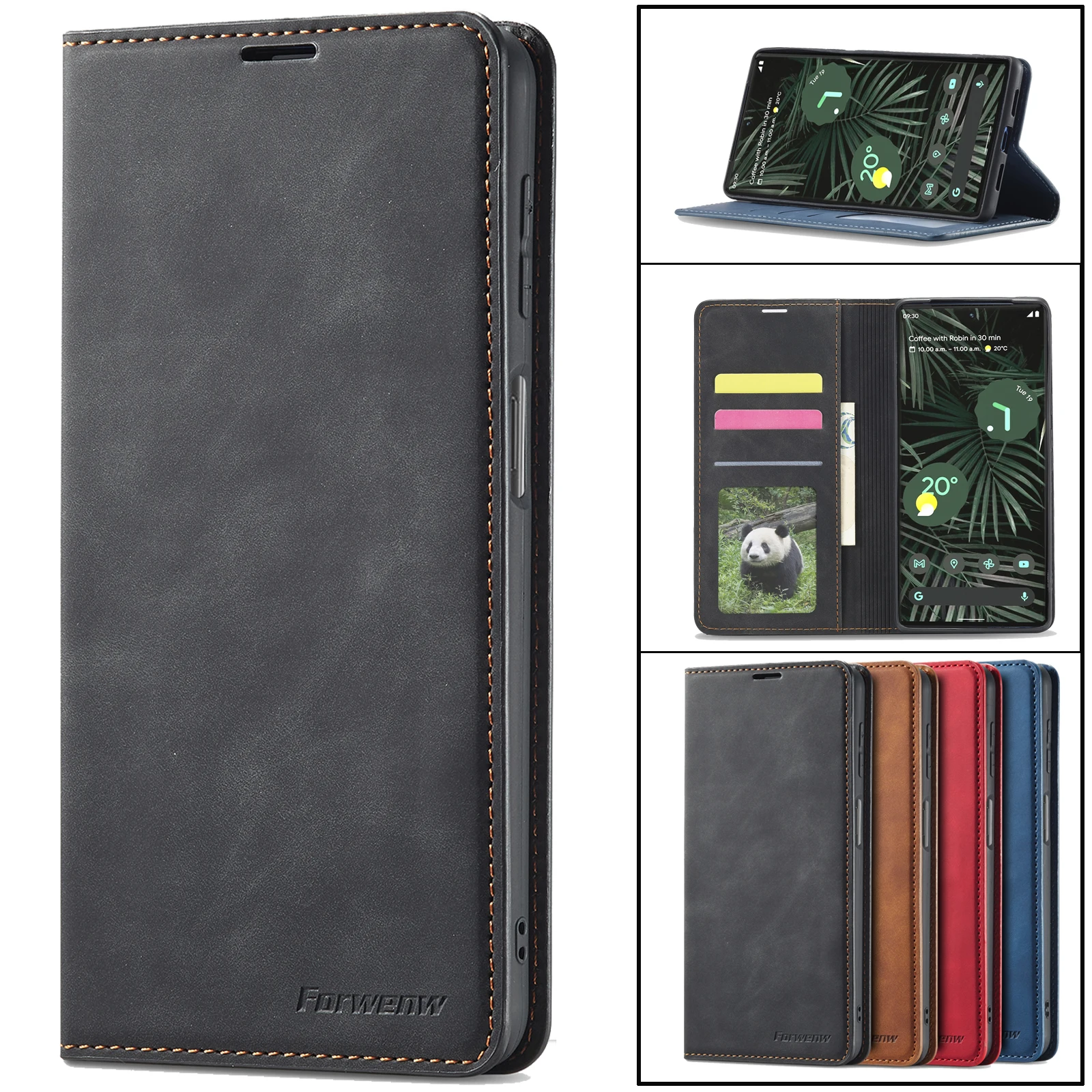 Note 20 Ultra Case for Samsung Galaxy Note 20 Ultra SM-N985F Leather Flip Cover Samsung Note 10 Plus Magnetic Phone Case Funda