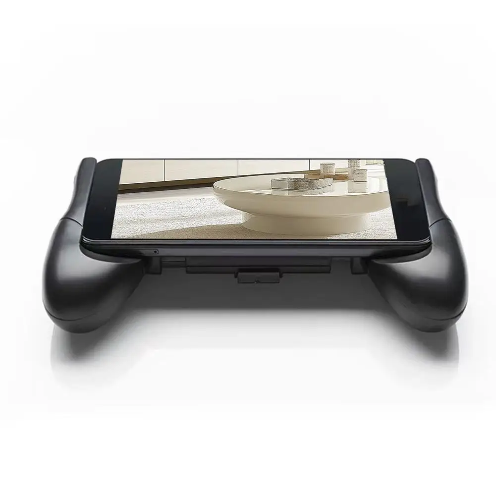 2 In 1 Mobile Phone Gaming Controller Holder For Aim Shooting Gamepad For Shooter Game Grip Aux Button Handle