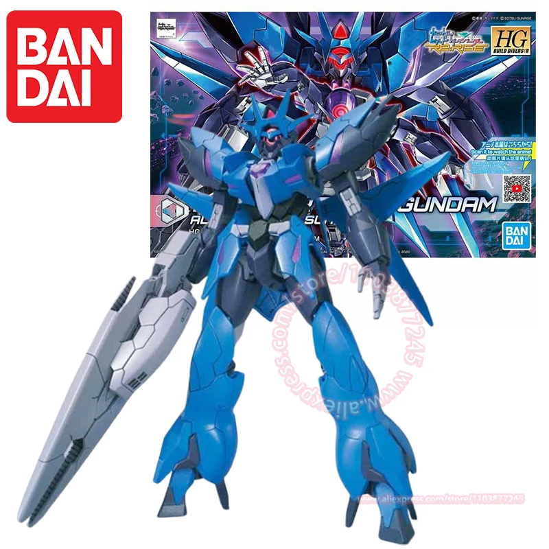 BANDAI ALUS EARTHREE GUNDAM HGBD:R 1/144 Trendy Figures Assembled Toy Joints Movable Ornaments Decorative Peripheral Models