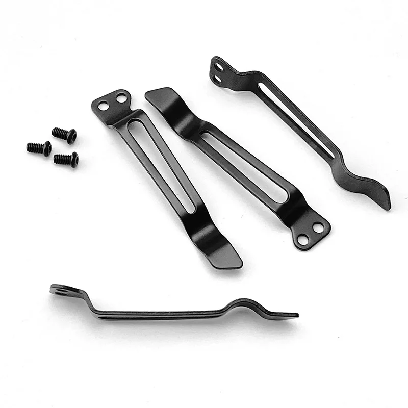 1 pieza de piezas de cuchillos de bricolaje: clips de cintura y bolsillo de acero inoxidable para cuchillos plegables: montaje y reemplazo personalizados