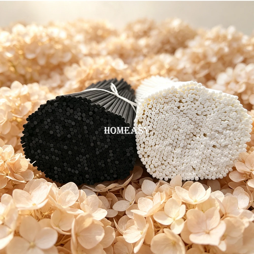 4mm 25cm Zwart-Wit Vezel Rietd - Home Fragrance Reed Diffuser Refill recensie en prijs