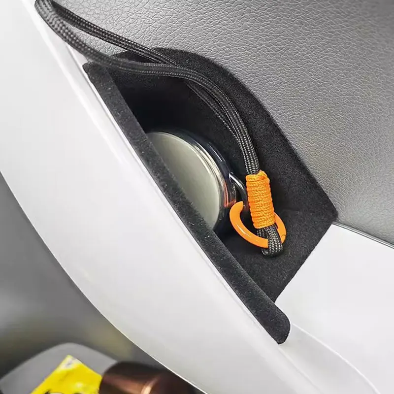Car Inner Door Handle Flocked Mobile Phone Storage Box For Smart Elf 1 # 3# Car Accessories Decoration Modification