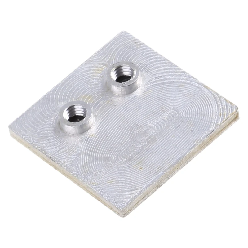 Aluminum Liquid Water Cooler Heat Sink System Water Cooling Block for PC Cellphone Radiator Endothermic for Head Silver