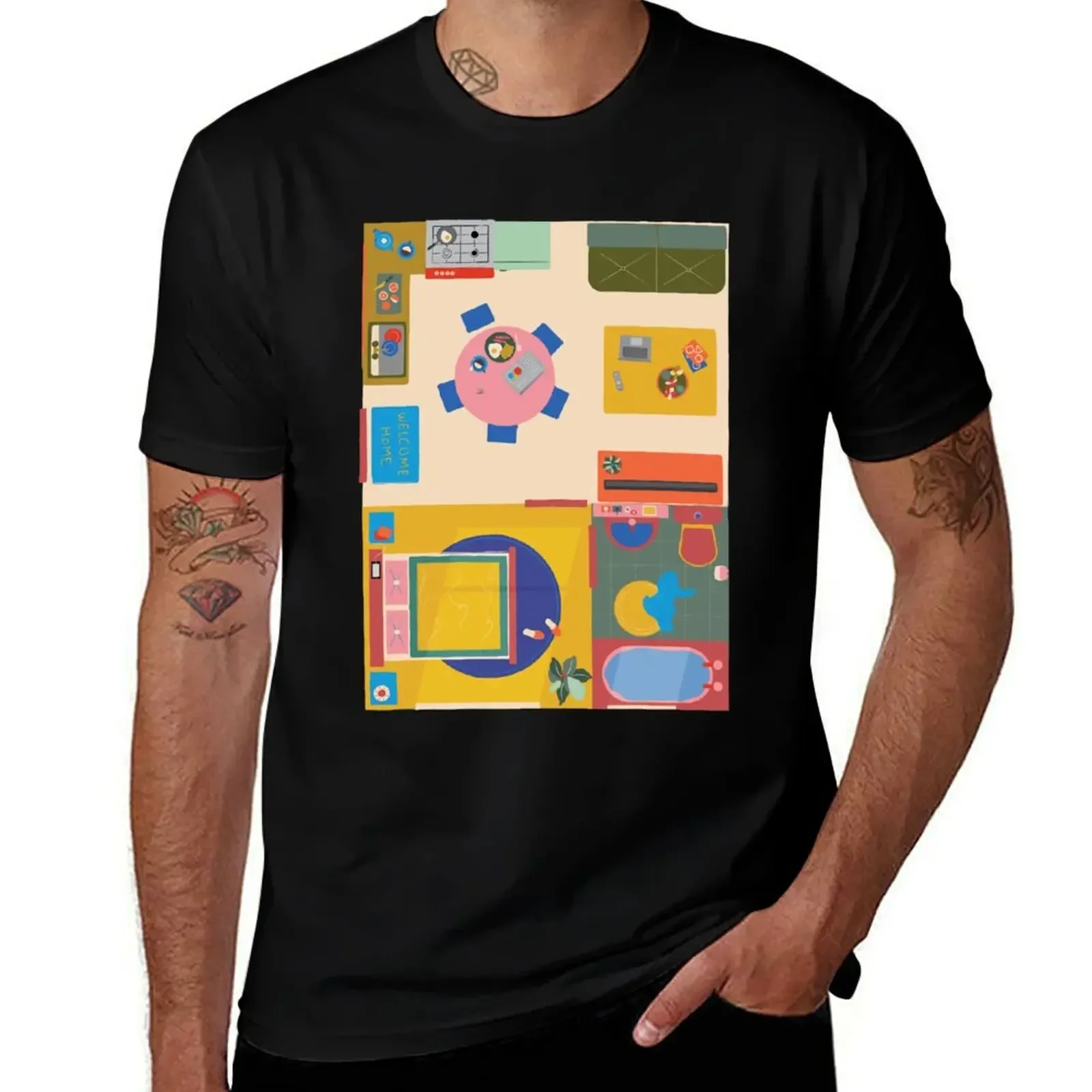

Home sweet home T-Shirt shirts graphic custom shirt anime t shirts quick drying men graphic t shirts