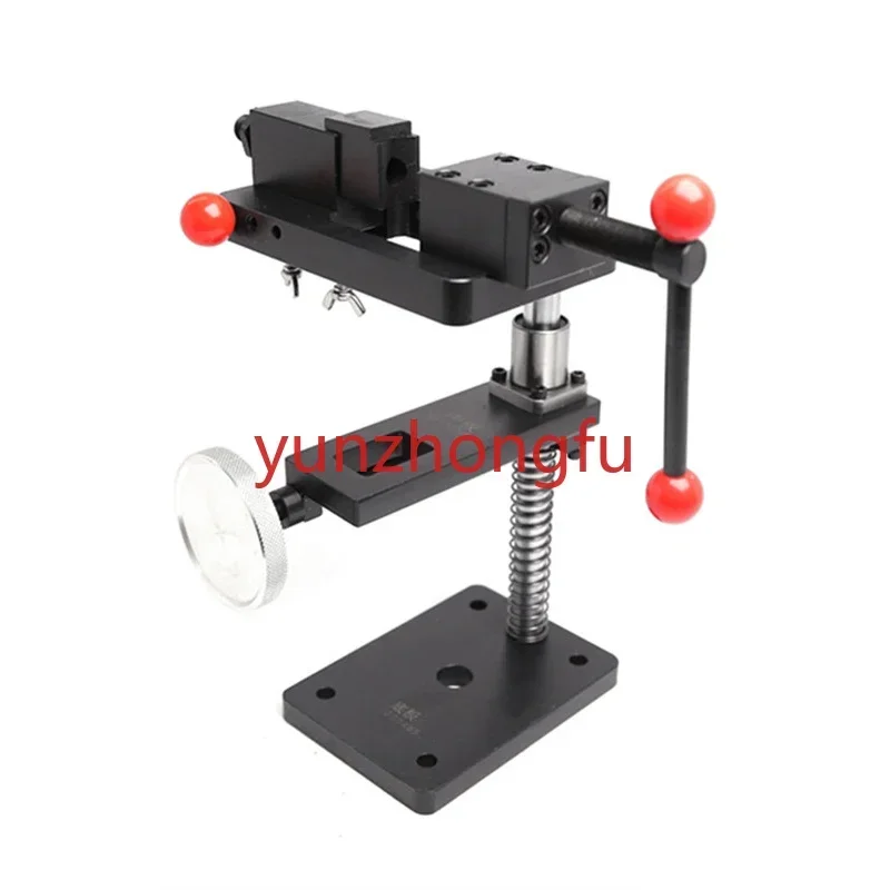 Fuel Injector Universal Bracket with Oil Collect, Diesel Common Rail Injector Shelf Fix Stand Holder Clamping Fixture