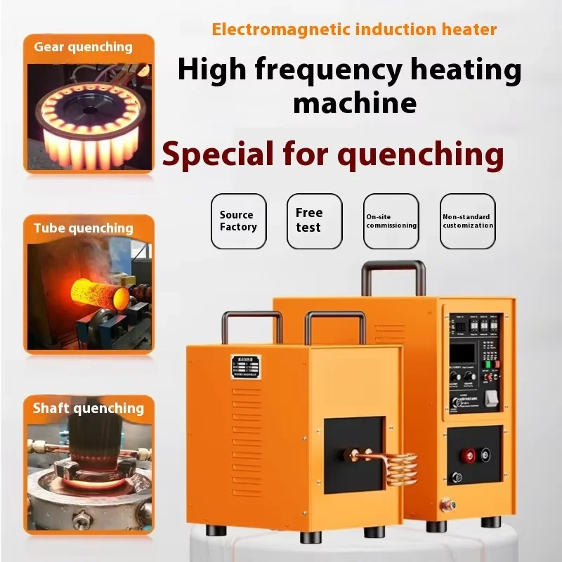 high frhequency  25KW High Frequency Induction Heating Hine Brazing Quenching Heating