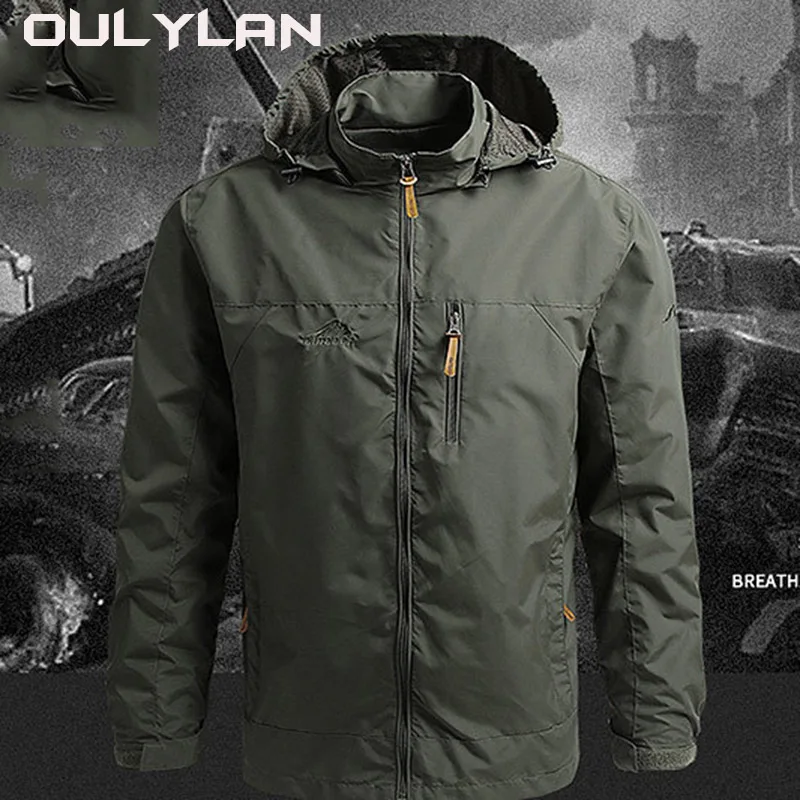 Mountaineering Coat for Men, Trendy Clothes, Windbreaker, Outdoor Sports Jacket, Spring and Autumn Coat, New, 2024