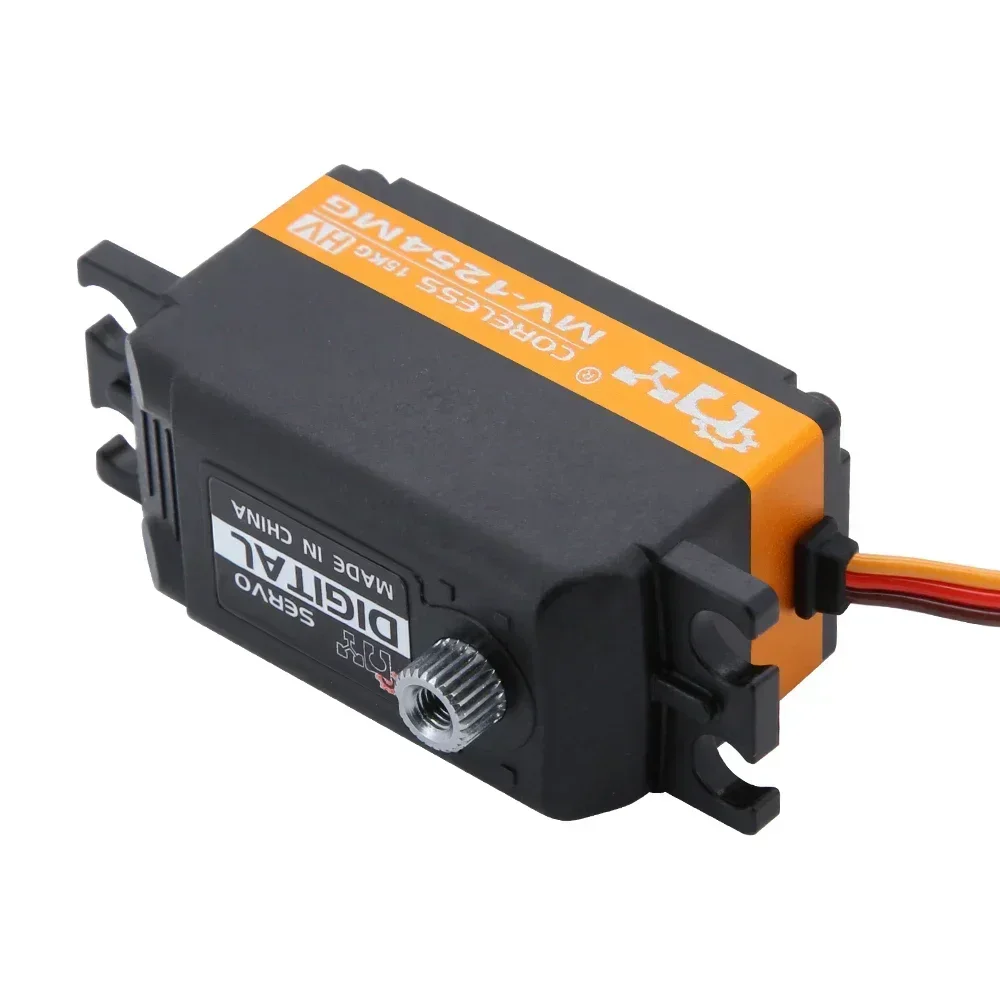 MY Servo MV-1254MG 7.4V 15kg short-body metal gear coreless digital servo for remote control car drone model aircraft