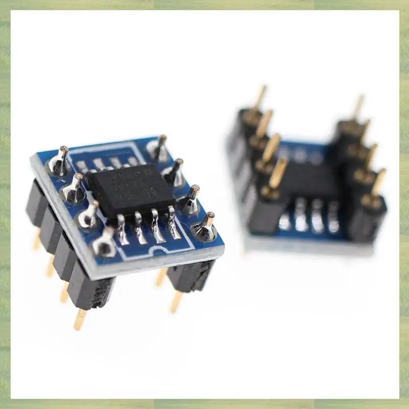 N15R-6Piece OPA627 X2 Trasforma in doppio amplificatore operazionale OPA627 Amp operazionale singolo a doppio modulo amplificatore operazionale da SMD a DIP