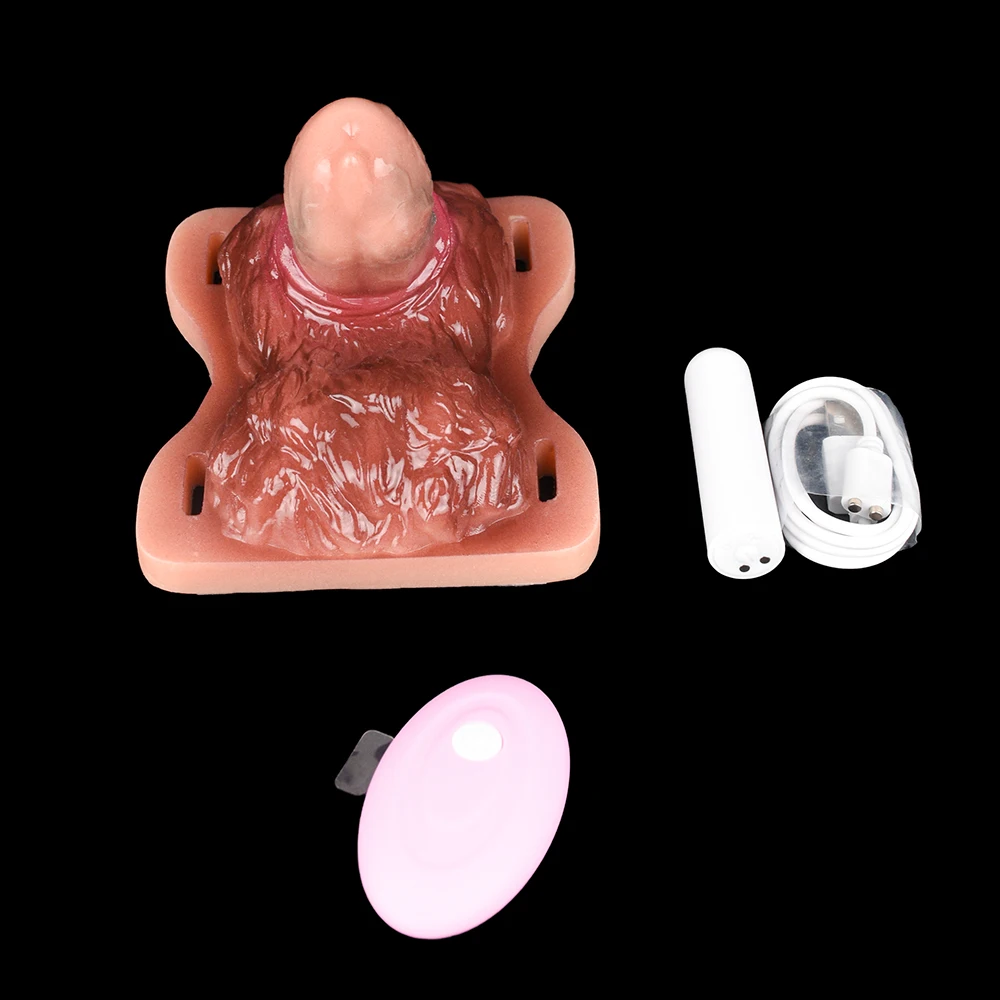 SXXY Vibrating Liquid Silicone Grinder Sex Toy Wearable Wireless Control Vibrator Realistic Dildo For Men Women Anal Clit Massag_voghion.com