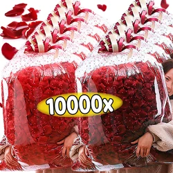Multicolor Artificial Fake Rose Red Roses Silk Fake Flowers Petals for Valentine's Day Wedding Party Favors Romantic Decoration