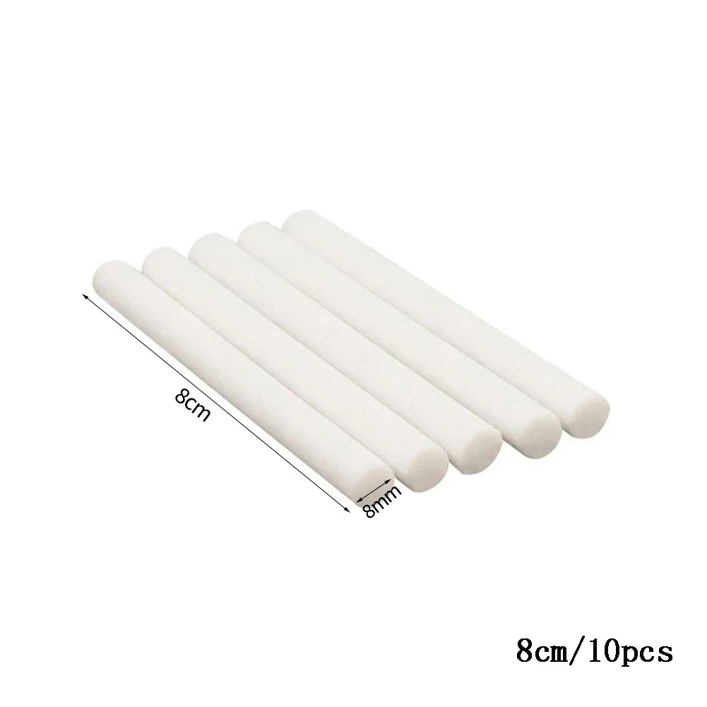 Esponja de algodón de repuesto para humidificador, difusor de Aroma USB, generador de niebla, purificador de aire, 5/10 piezas