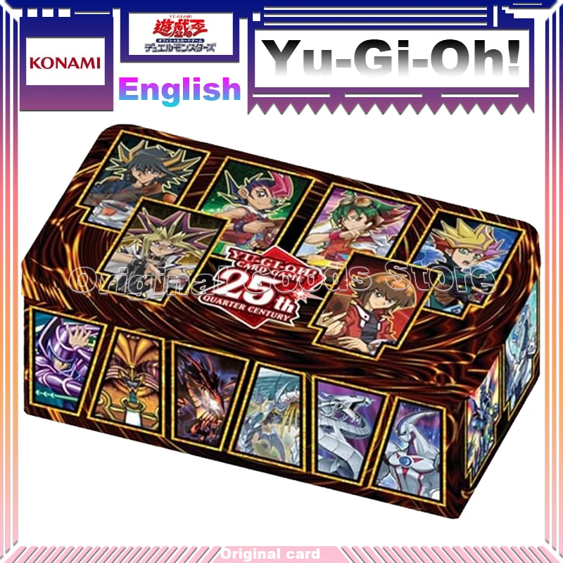 Yugioh-コナミの子供の誕生日プレゼント,25周年記念のオリジナルカード,TCG,英語版