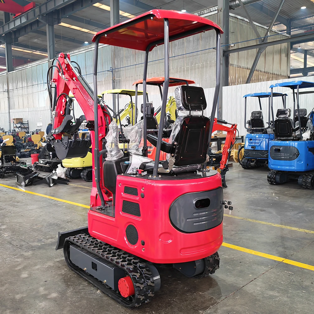 

1 Ton Mini Excavator / Micro Digger, 1000kg Rupsgraver Mini-pelle, CE Compact Excavator, Global Ready