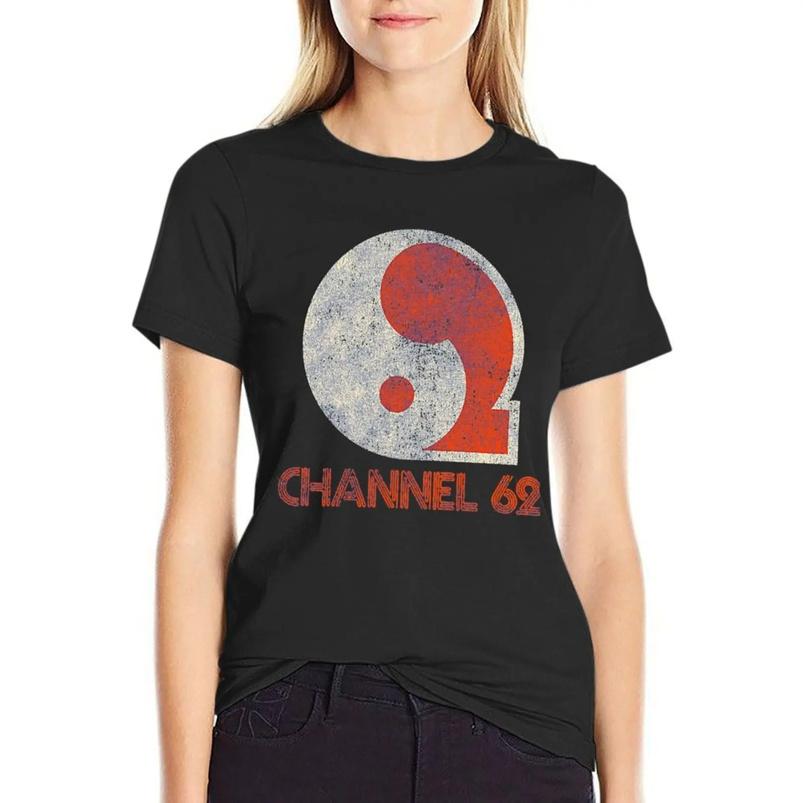 Channel 62 T-Shirt vintage clothes summer clothes Women clothes