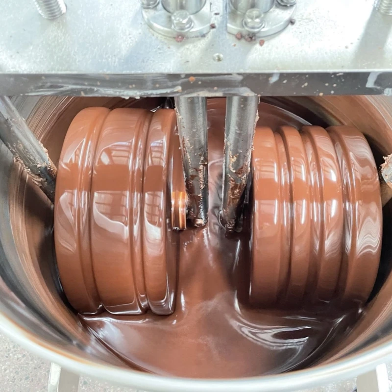 Professional High Efficiency Industrial Chocolate Stone Grinder/melanger Chocolate Machine/Chocolate Ball Grinder