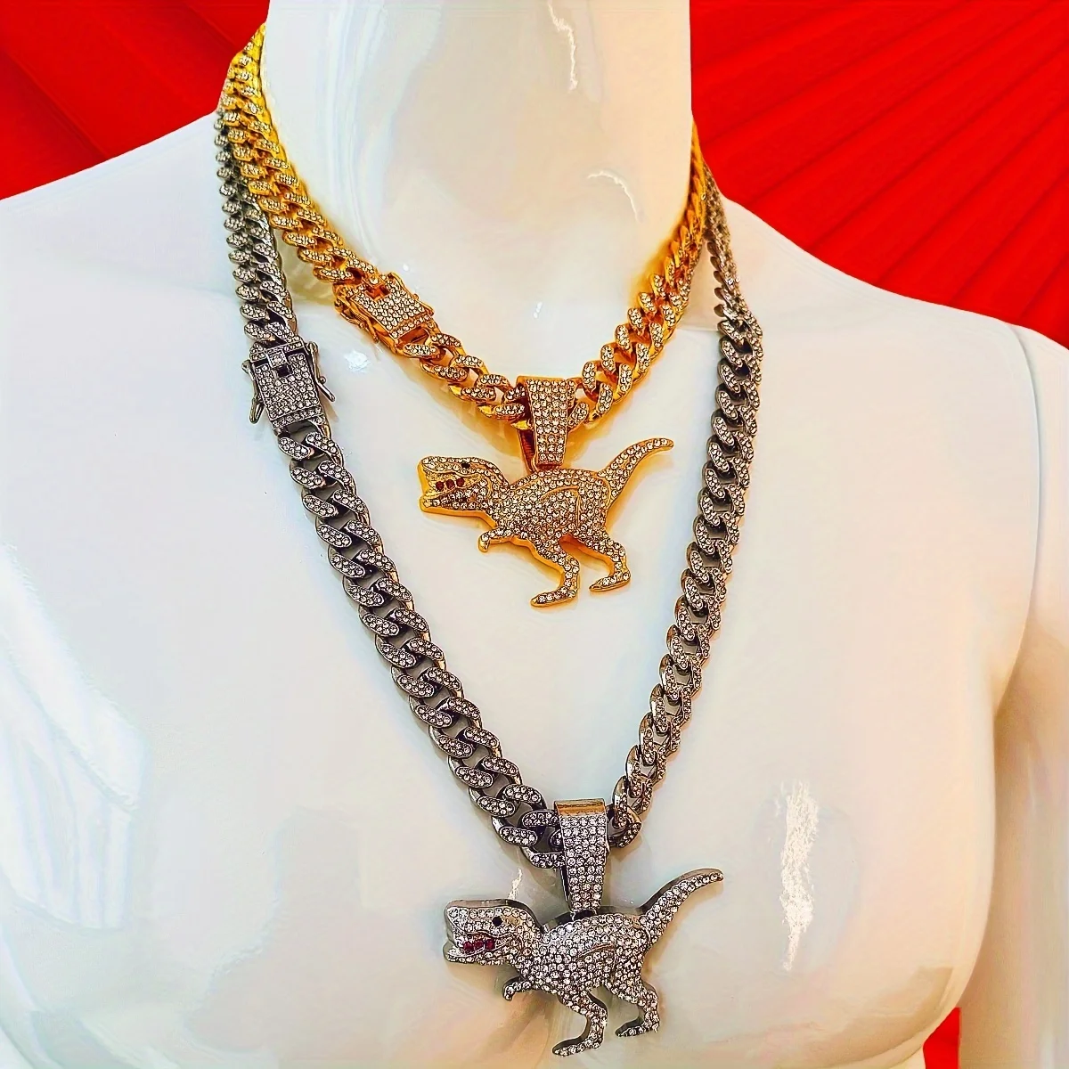 18K Filled Gold Din…