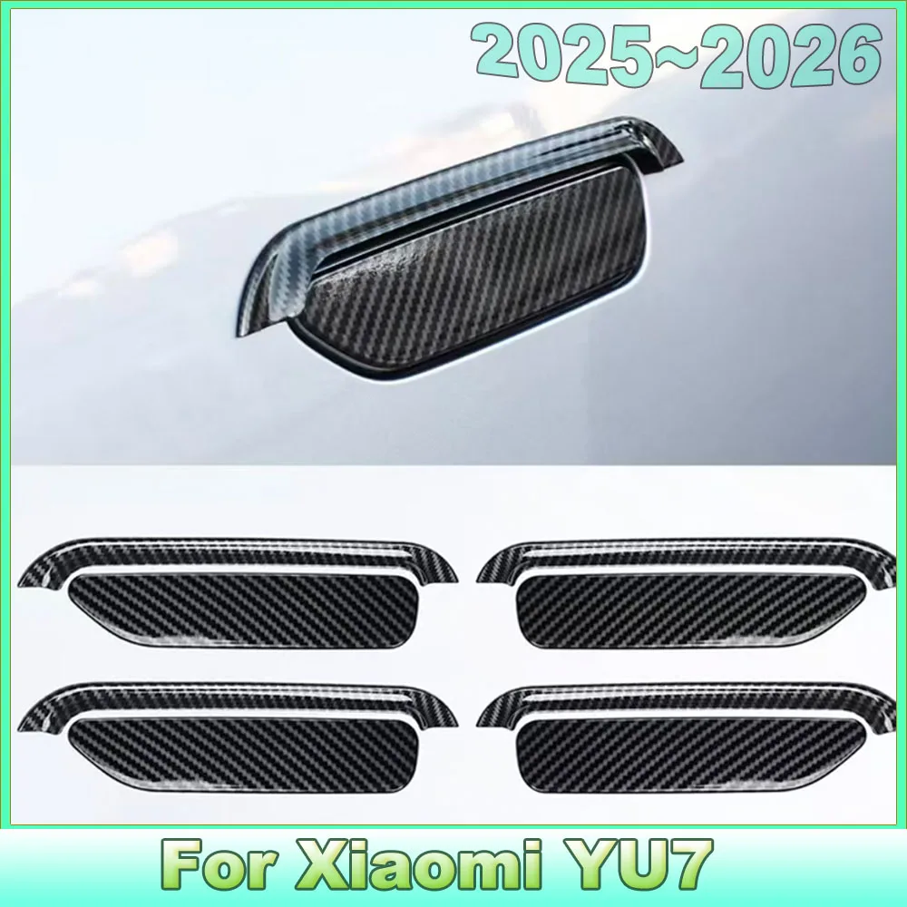 coque-de-protection-pour-poignee-de-porte-et-pare-pluie-pour-xiaomi-yu7-2025-2026-motif-en-fibre-de-carbone-anti-rayures-modification-exterieure