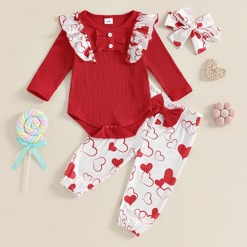 

Toddler Girls Winter Outfit Floral Print Hoodie with Fleece Lined Leggings and Matching Headband Set for Cold Weather