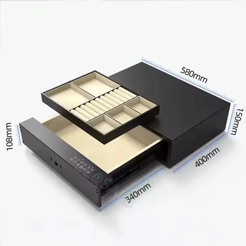 CEQSAFE Electronic Digital Deposit Smart Security Drawer Hidden Safe Box