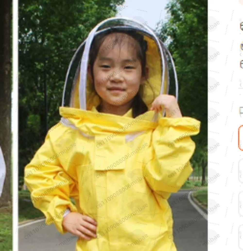 1set-children-anti-bee-suit-breathable-suit-for-kids-beekeeping-practicekid-beekeeping-clothing-apiculture-equipement-and-gloves