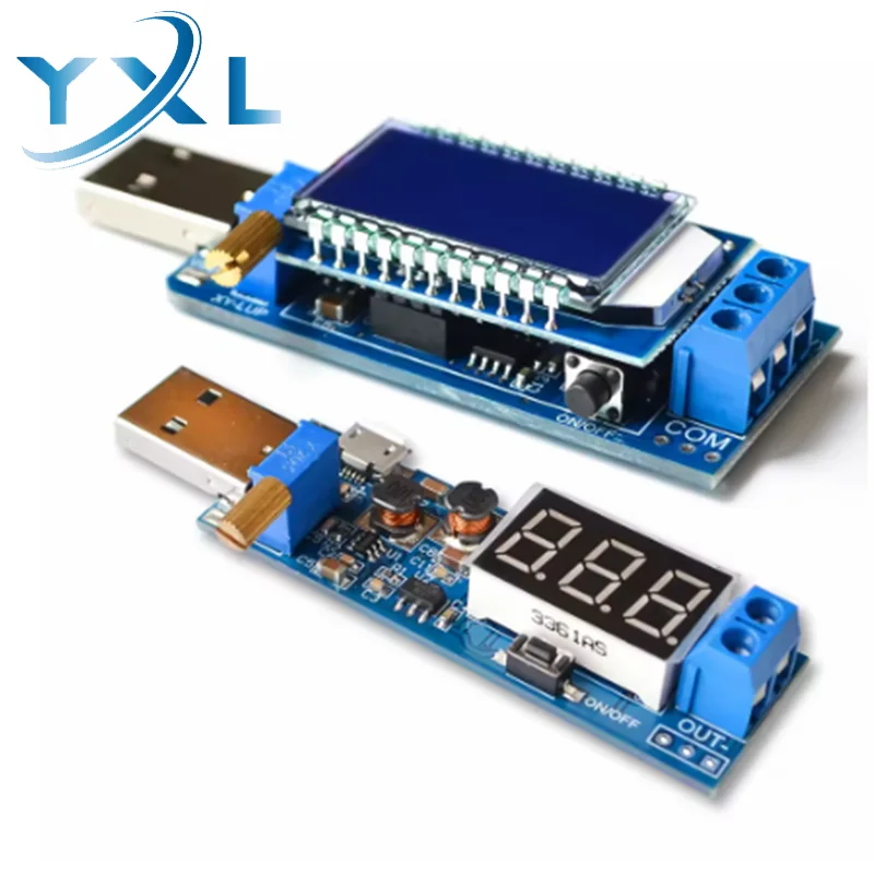 DC-DC 5V to 3.5V / 12V USB Step UP / Down Power Supply Module Adjustable Boost Buck Converter Out DC 1.2V-24V