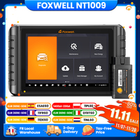 FOXWELL NT1009 OBD2 Scanner Bidirectional ECU Coding CANFD FCA AutoAuth 35+ Reset All System Automotive Car Diagnostic Tool