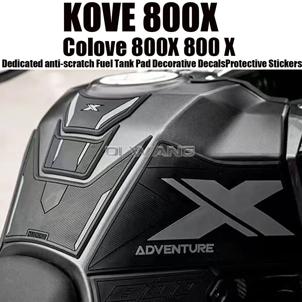 

For KOVE 800X Colove 800X 800 X Motorcycle Dedicated anti-scratch Fuel Tank Pad Decorative DecalsProtective Stickers