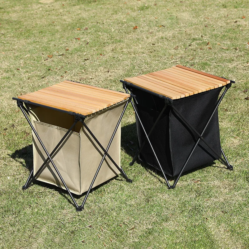 Portable outdoor aluminum alloy folding table picnic self-driving leisure table