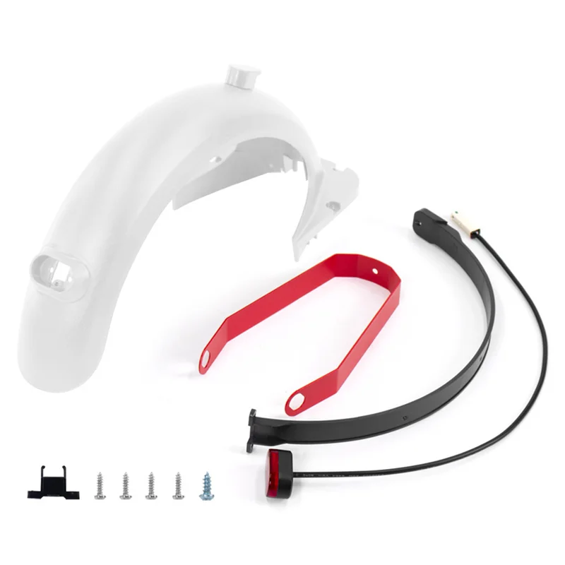 

New Rear Fender Mudguard Taillight Bracket Kit for Ninebot Max G30 G30LP Electric Scooter Brake Light Support Mount Set 1