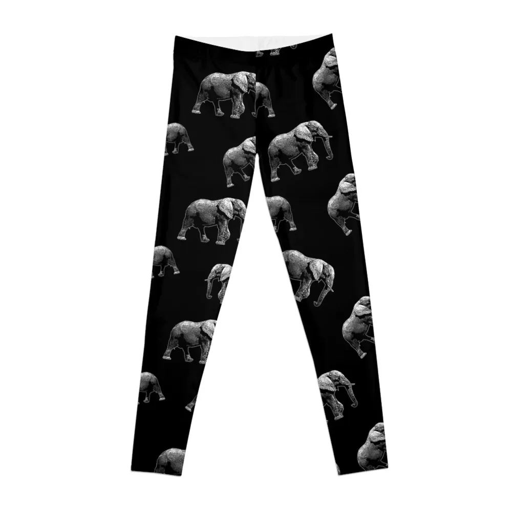 

Elephant pattern Leggings Women's gym Leginsy push up Womens Leggings