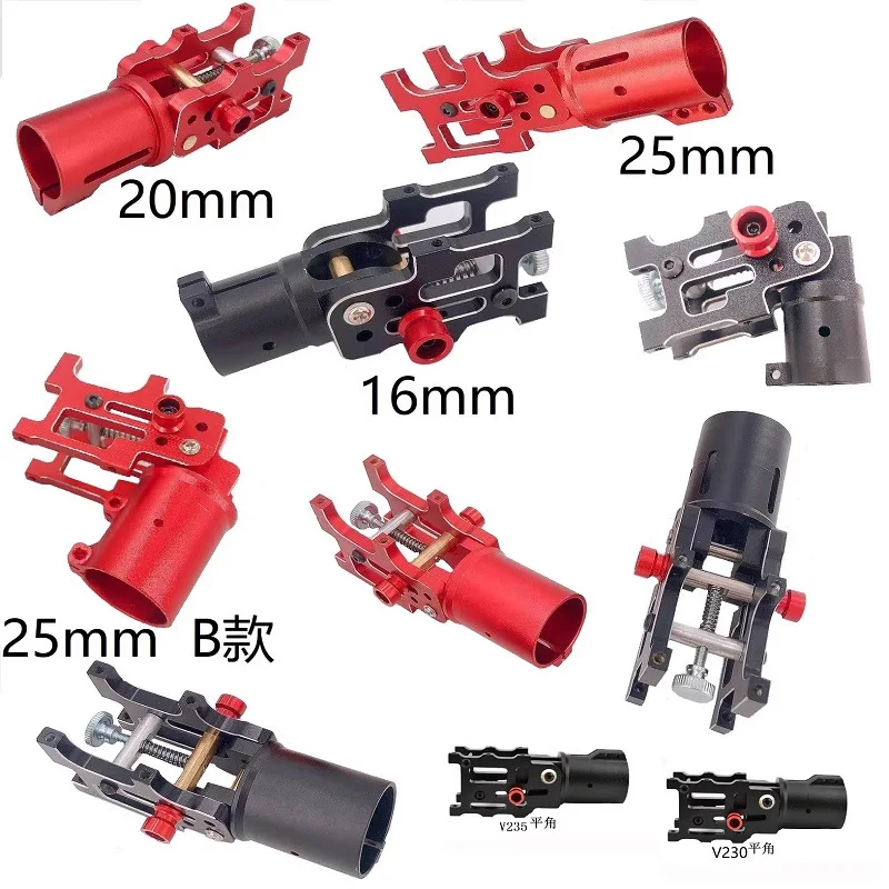 Z16 Z22 Z25 Z30 Z35 Dia 16Mm 22Mm 25Mm 30Mm 35Mm Cnc Aluminium Vouwen Arm buis Gezamenlijke Diy Voor Automatische Auto Rc Quadco