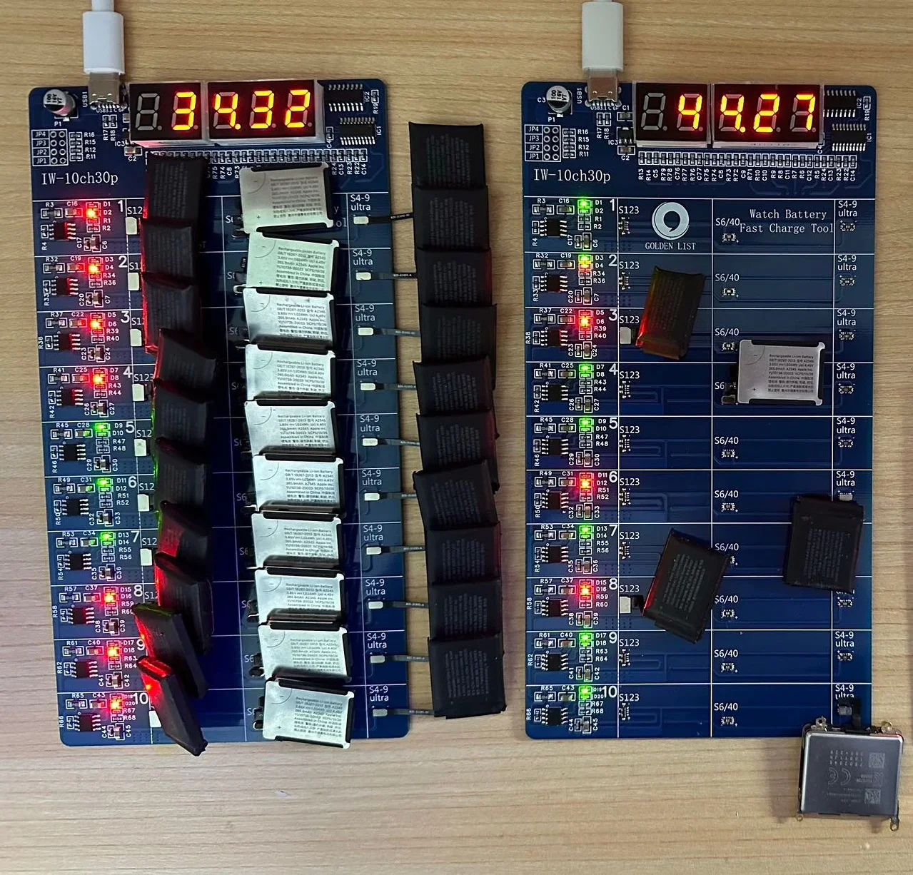 Watch Battery Fast Charging Activation Board Sitable for S1 S2 S3 S4 S5 S6 S7 S8 S9 SE SE2 Ultra 1/2 Battery Charging Tool