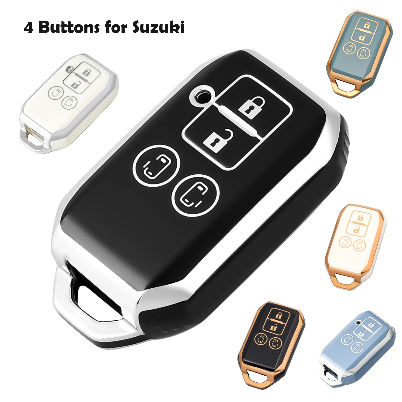 4 Buttons Tpu Key C…