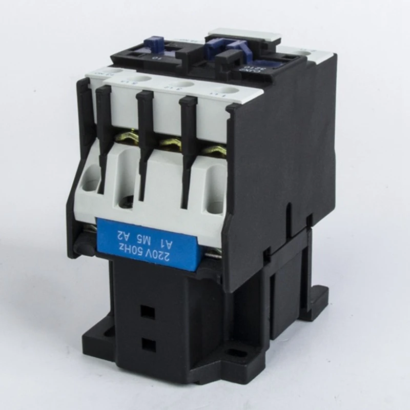 

Розничная продажа CJX2-3210 3-фазный 3P НЕТ контактора переменного тока, крепление на DIN-рейку, катушка 220 В, управление двигателем переменного тока и аксессуары для защиты