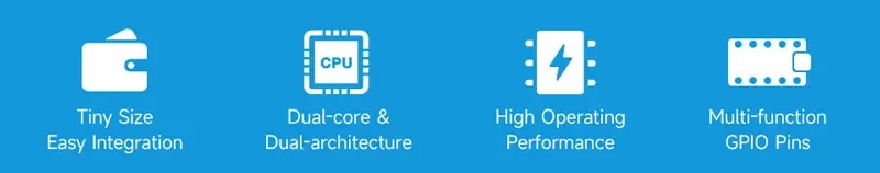 Raspberry Pi Pico 2 RP2350-USB-A Mini-Entwicklungsboard Dual-Core RP2350A Typ-C-Schnittstellenboard Prozessor 150MHz Reparaturwerkzeug – Detail 2
