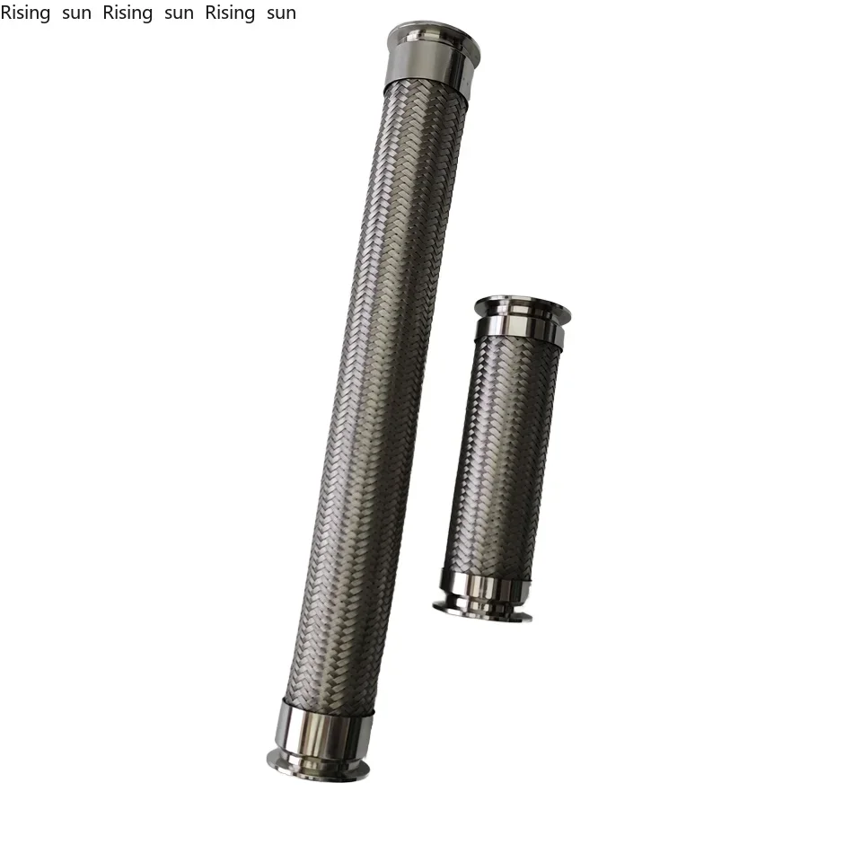 KF50  Length Vacuum Pipe Fittings Resistance Sealed Braided Flexible Metal Hose for Semiconductor/Lab Equipment