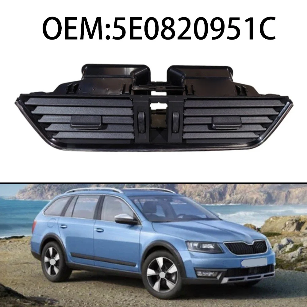 Central Console Vent Mask Dashboard Air Outlet Cover Seamless Factory Integration Deformation Resistant Design