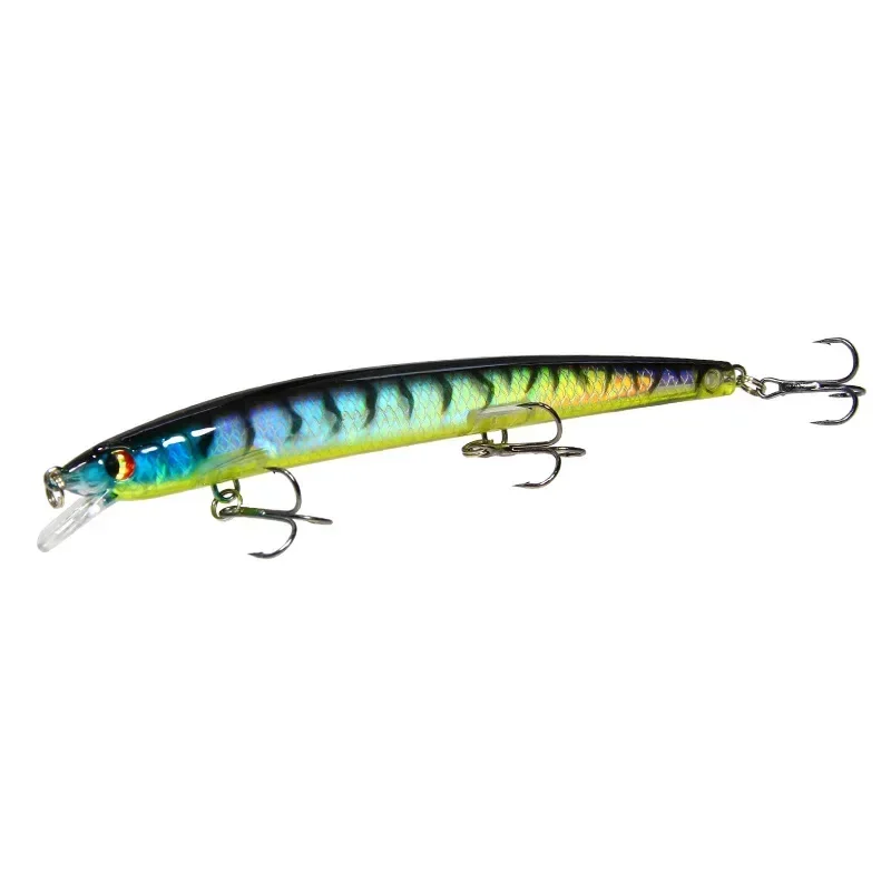 Langwurf-Minnow-Angelköder, 135mm/15,4g, Fliegender Fisch, Klassische Wobbler, Hartplastik-Crankbait – Detail 18