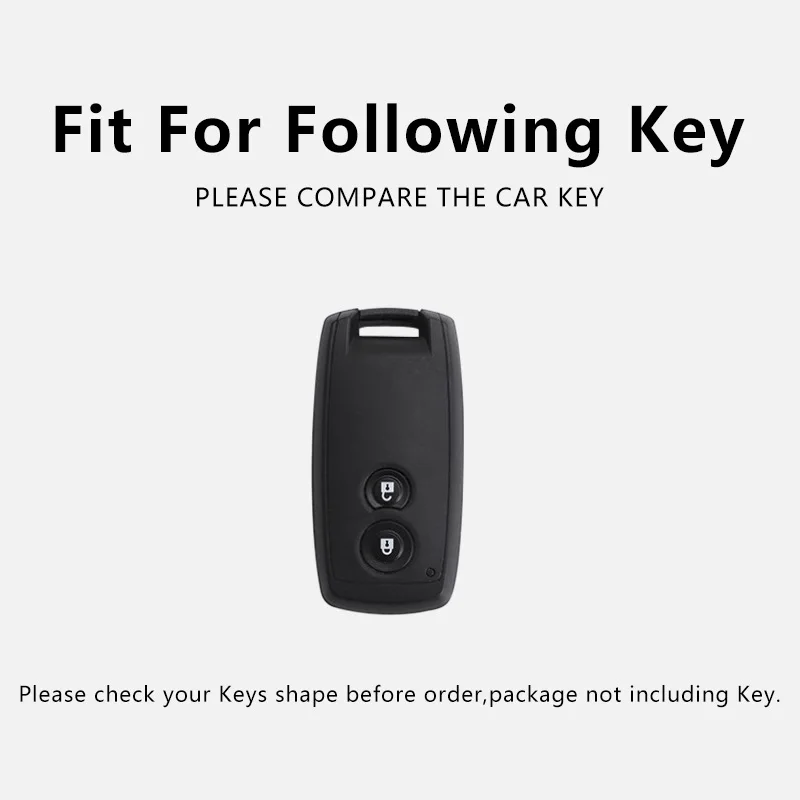 Car Key Case Fob for Suzuki Grand Vitara Swift SX4 Escudo Accessories Keychain Remote Protection Cover Shell Housing Ring Holder - view 2