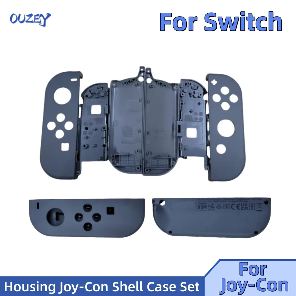 

Replacement Housing Joy-Con Shell Case Set For Joy-Con Housing Shell For NS Joycon Replacement L R Button Set Controllers gray