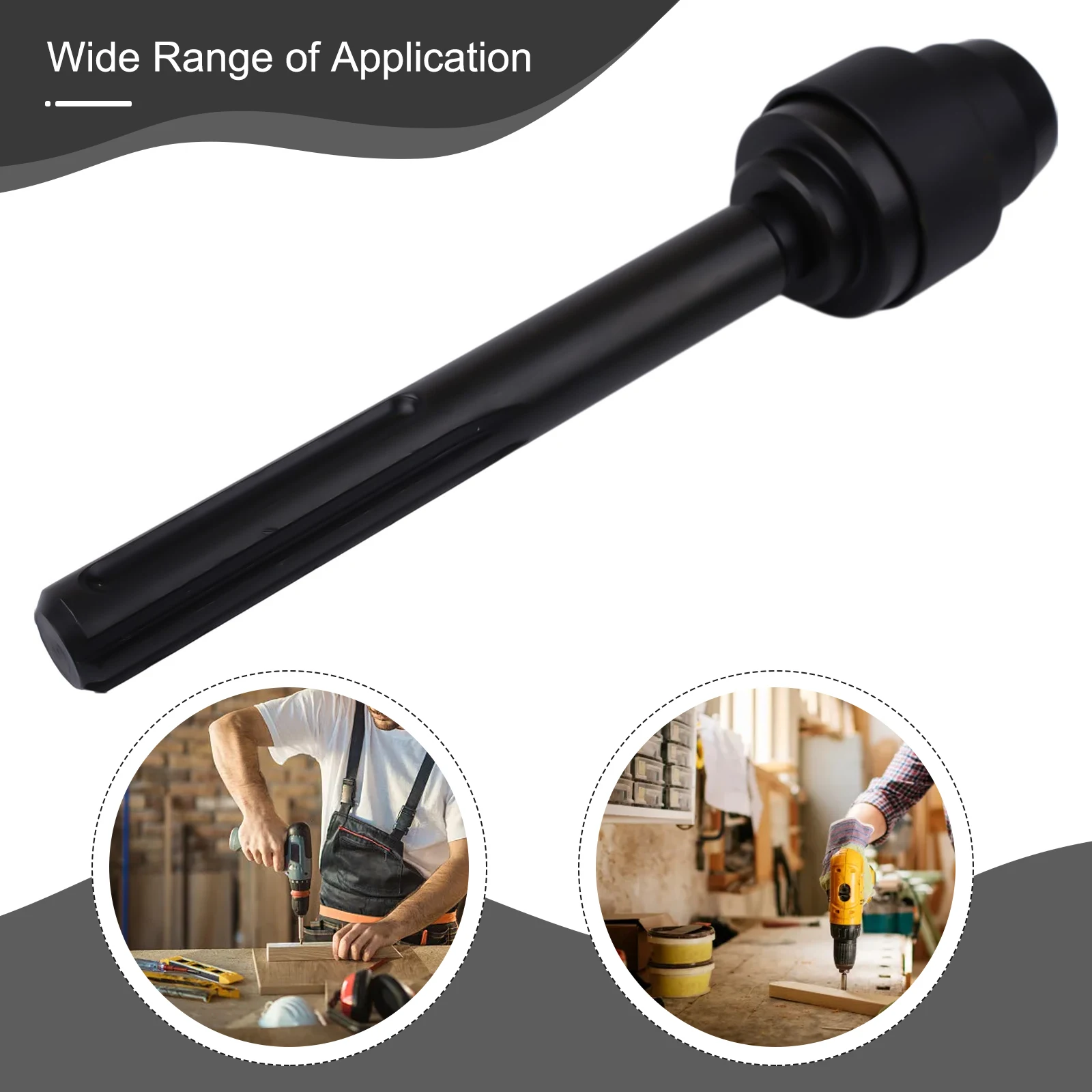 For SDS MAX To For SDS PLUS Chuck Adapter Drill Bit Converter Hammer Tool Connection Connection Thread Quick Change Adapter