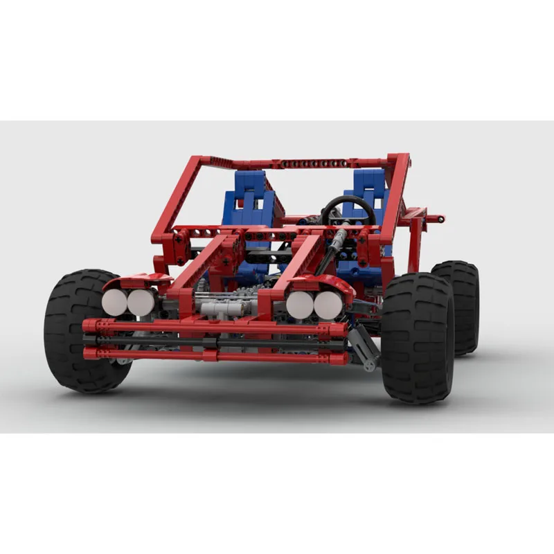 MOC-62581 Classic New Test Truck Building Block Model, 1135 Parts, Birthday and Christmas Toy Gift for Boys and Children