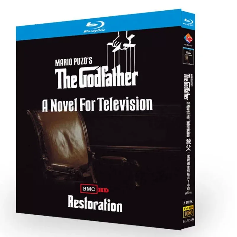 

BD Blu-ray High Definition American Drama The Godfather TV Series Re-cut Version Total 7 Hours 1977 Edition 2 Discs Boxed