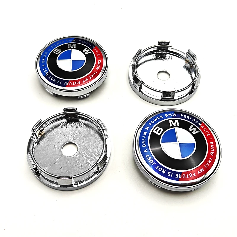 4x 60mm BMW Nabendeckel Felgendeckel Radkappen