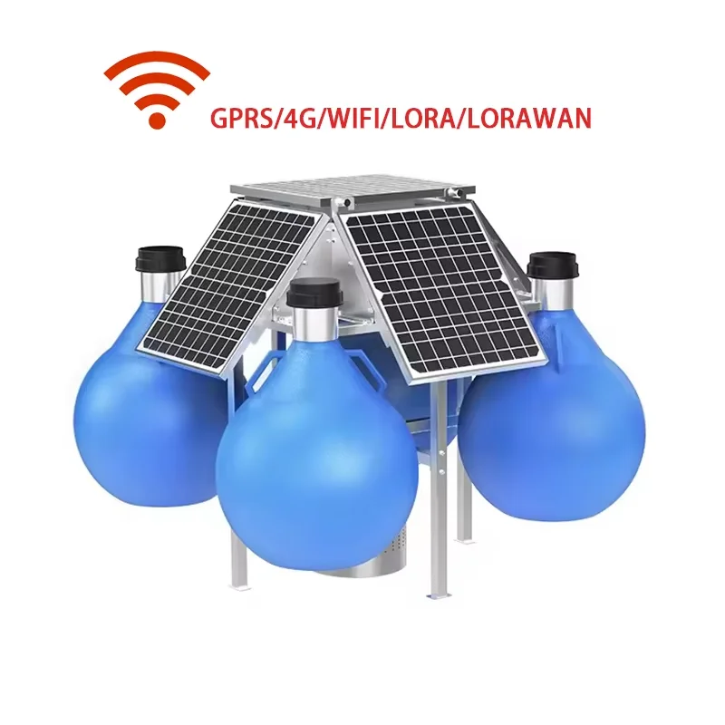 Multi-parameter Water Quality Sonde Marine Monitoring Oceanographic Environmental Monitoring Solar-Powered Buoy Floating Ball