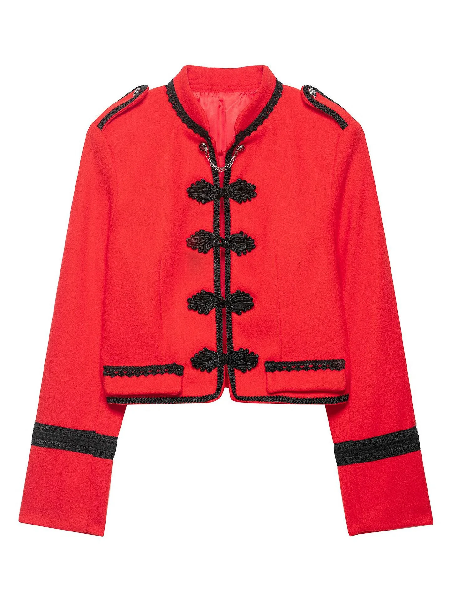 Withered British Style Buckle Short Suit Jacket With Temperament Women's Jacket Woman Clothes Tops Ropa Mujer Blazer Woman