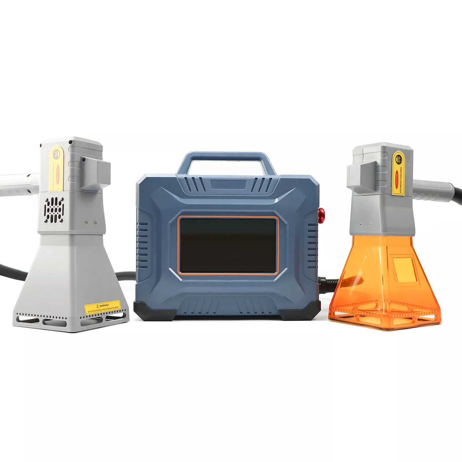 50W Handheld Laser Marking Machine For Laser Engraving Machine 100x100mm
