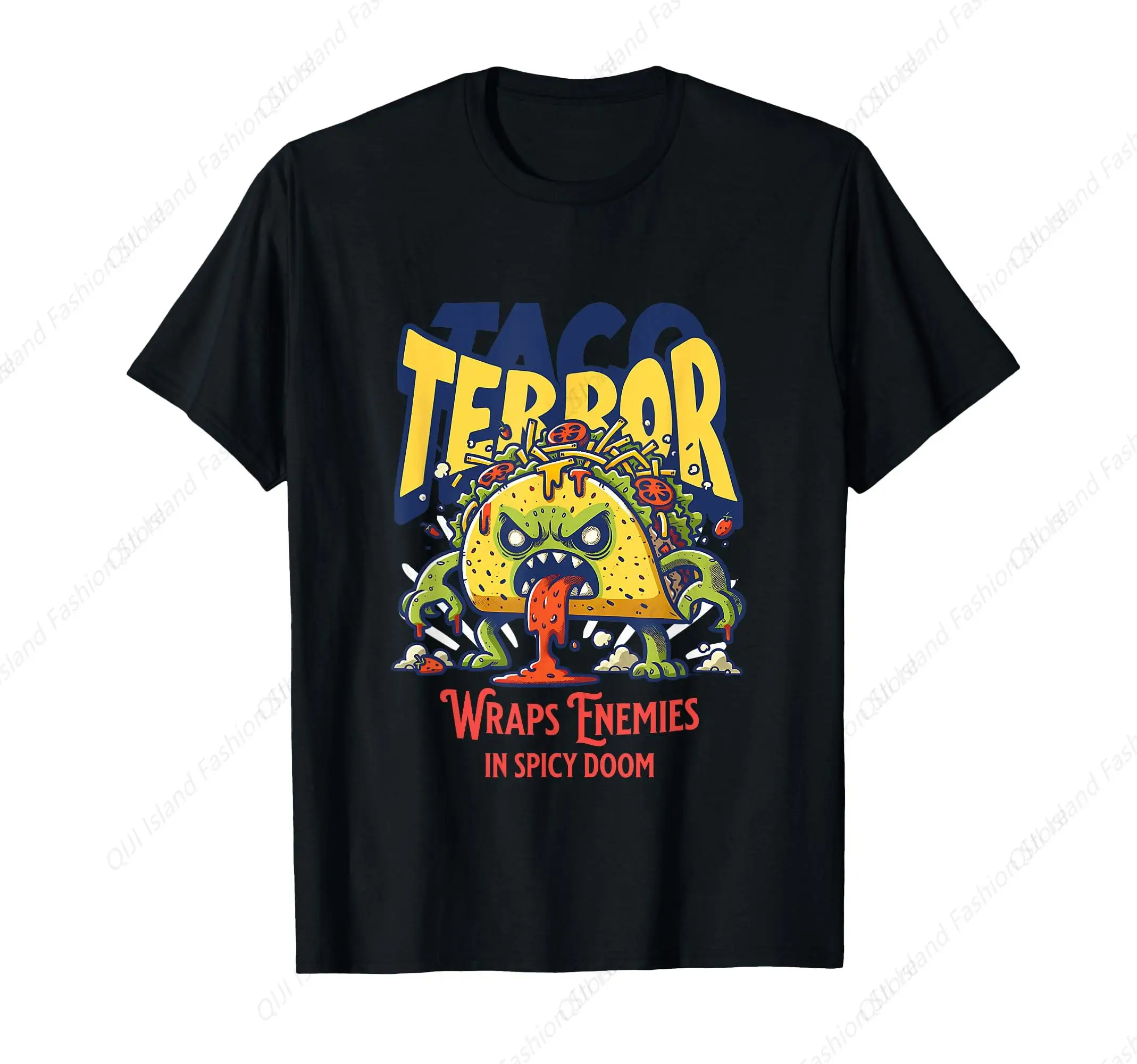 

Taco Terror Wraps Enemies In Spicy Doom T-Shirt